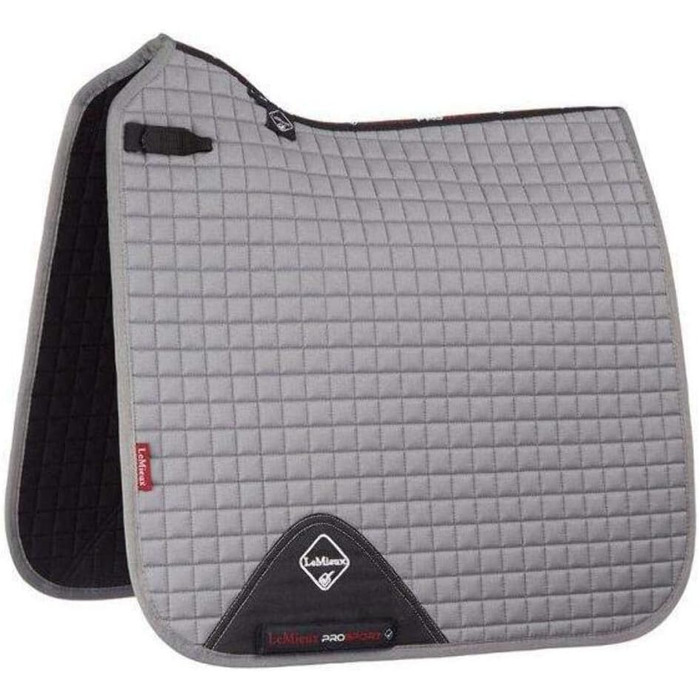 LeMieux Prosport бавовняна підкладка для верхової їзди Dressage (S/M, сіра)