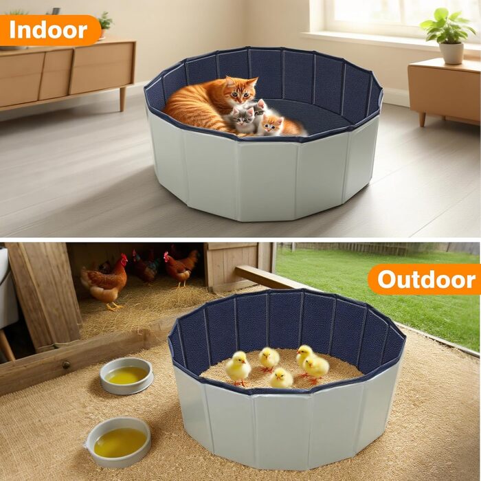 Клітка-загон для дрібних тварин GHWMYD, складана, 80x30 см