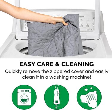 Ліжко для собак Furhaven великого розміру з ортопедичним матрацом, стиль дивана, знімний, пральний чохол (76 x 51 x 15 см, сірий титан)