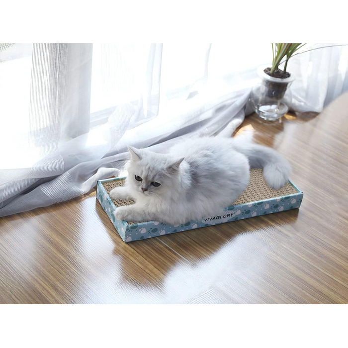 Кігтеточка для котів VIVAGLORY з картонної коробки, 3 шт. (44 x 18 см)