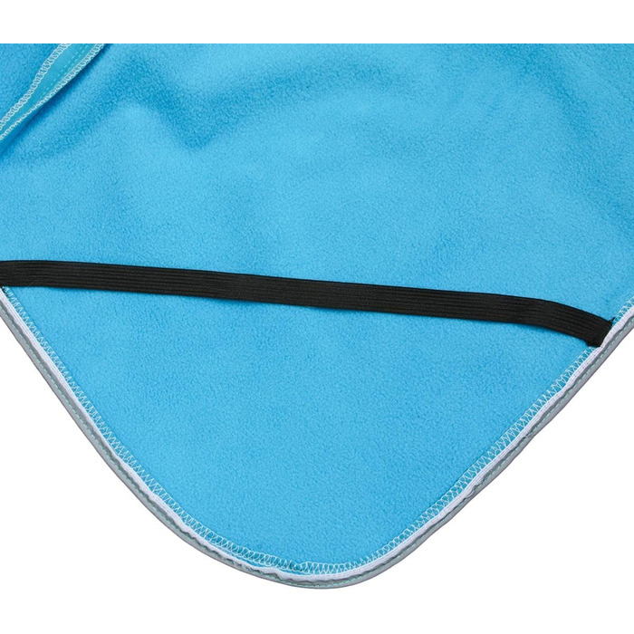 Водонепроможний та вітрозахисний софтшел-дощовик для собак, світло-блакитний, розмір M