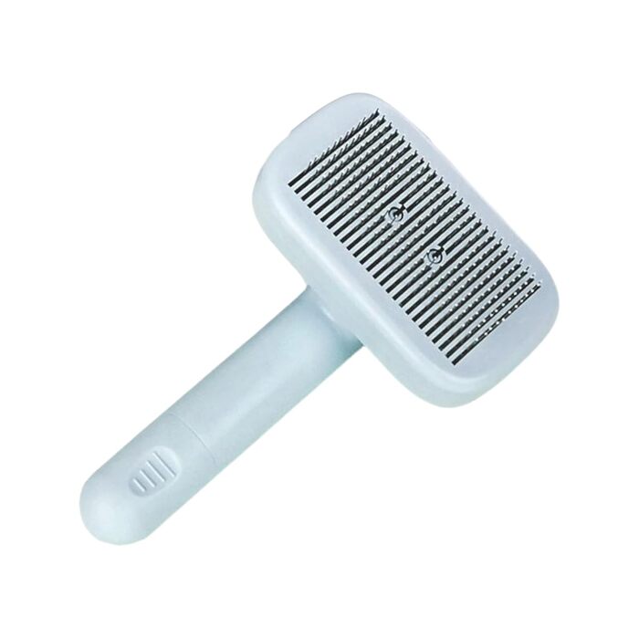 Щітка для видалення шерсті самоочищується - для собак та котів, довге та коротке волосся, дружня до шкіри