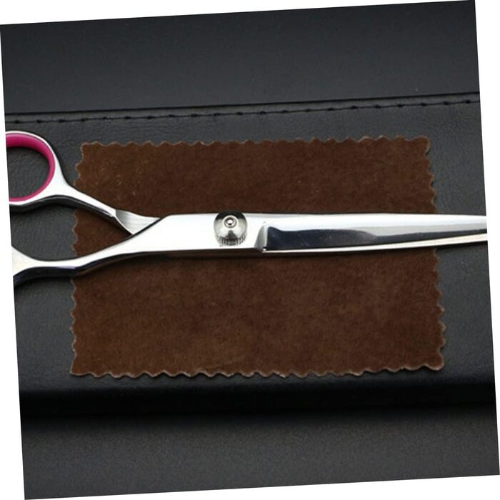 Ножиці для стрижки шерсті тварин Milisten - професійний набір для грумінгу собак та інших тварин. Срібний колір.