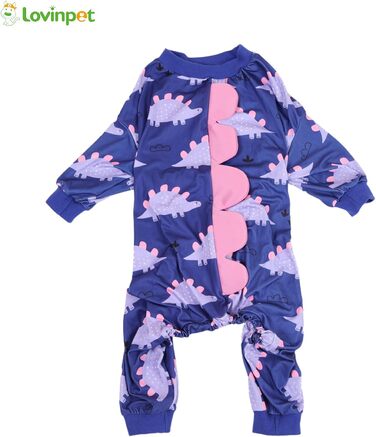 Комбінезон для собак великих порід LovinPet: дихаючий, з UV-захистом, антибактеріальний, для відновлення після операцій, зелено-оранжевий, XXX-Large