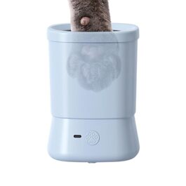 Автоматичний мийка лап для собак - блакитна. Швидка та зручна для кемпінгу, подорожей та щоденних прогулянок