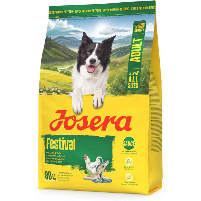 Сухий корм для вибагливих дорослих собак Josera Festival, 12.5 кг