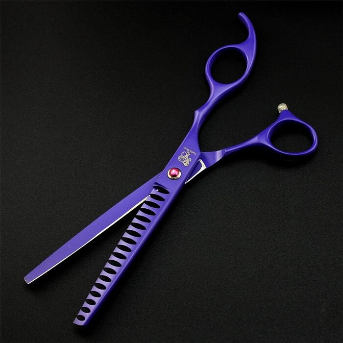 Набір ножиць для грумінгу собак 7,0 дюймів, нержавіюча сталь, для собак та котів, довге та коротке волосся