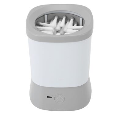 Автоматичний мийка лап для собак, USB, акумуляторна, електрична, 2 швидкості, 360° обертання, для маленьких та середніх собак