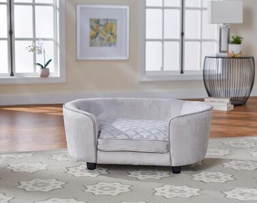 Диван для домашніх тварин Enchanted Home Pet Quicksilver, м'який, стильний