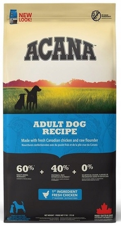 Сухий корм для дорослих собак Acana Adult Dog Recipe з куркою, 17 кг