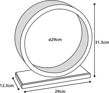 Колесо для гризунів Karlie Wonderland Bogie Wheel, діаметр 30 см