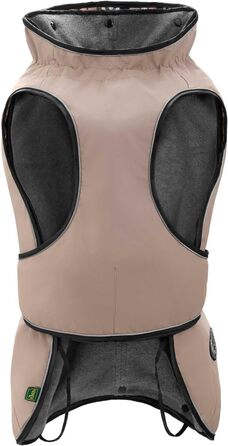 HUNTER Hundemantel UPPSALA: теплий водонепроникний дощовик для собак, тауп, розмір 30