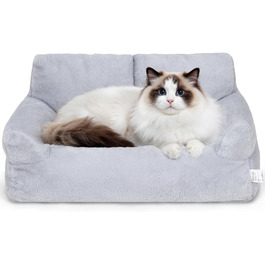 М'яке ліжко для котів та собак великого розміру 90x56x30 см, з неслизьким дном
