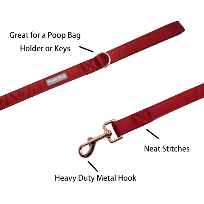 Елегантний собачий нашийник Lionet Paws з метеликом - комфортний шовковий нашийник для маленьких собак, розмір 25-40 см, білий (1 шт.)