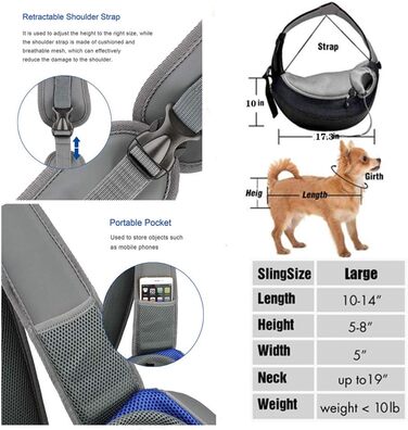 ЗHOVAEAL Сумка-переноска для собак і котів, рожева (до 4,1 кг)