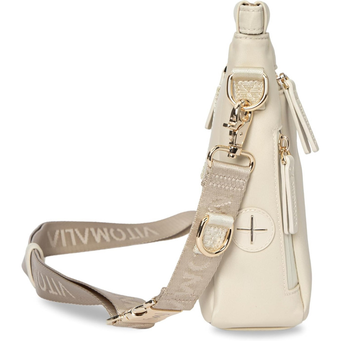 Сумка для собак Deluxe: багатофункціональна сумка через плече з кишенями для ласощів, повідка, корму та відходів, з магнітним закриттям - ідеальна для прогулянок та дресирування (Бежева)