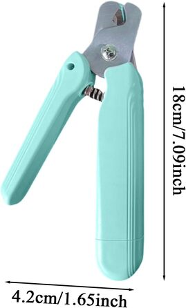 Електричний триммер для собак та котів 2-в-1 з LED-підсвічуванням | Безпечна насадка, перезаряджуваний, зелений | Аксесуар для догляду за тваринами