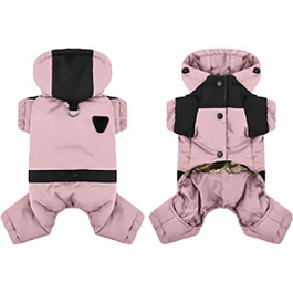 Теплий зимовий костюм для ляльки з капюшоном, 28 см