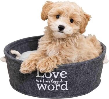 Корзина для домашніх тварин Trixie Lian, діаметр 45 см, антрацит