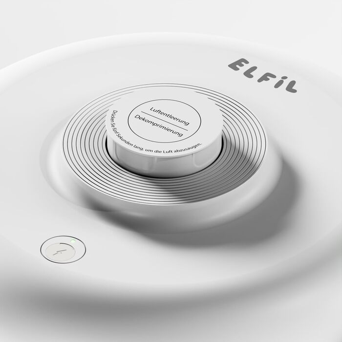 Контейнер для корму EFIL Vakuum - вакуумний контейнер для кормів для собак, котів та птахів, BPA-free, 24L