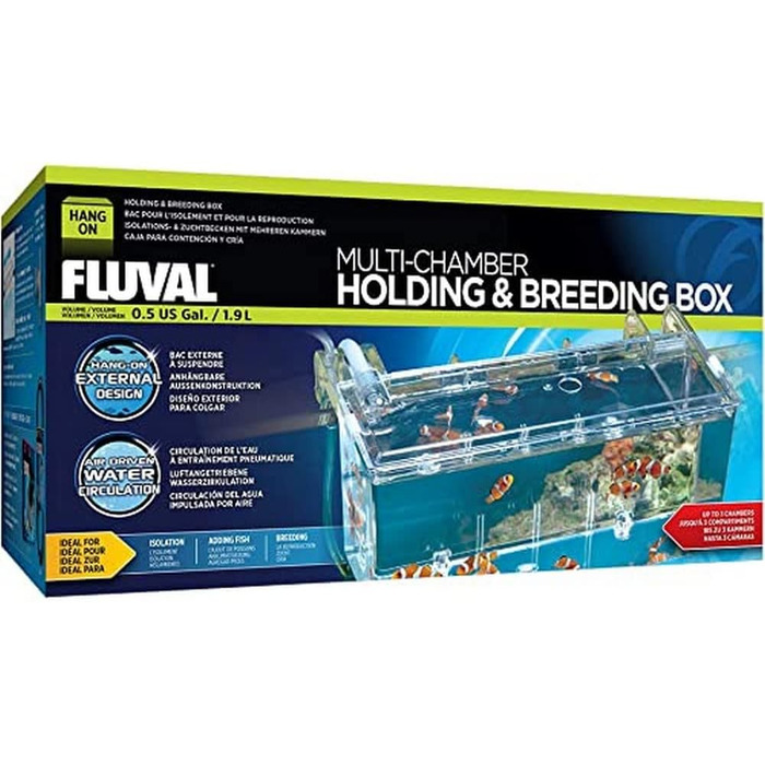 Fluval Hang-On Aufzuchtbecken M: Розведення рибок, об'єм 1.9 л, для акваріума (1 шт.)