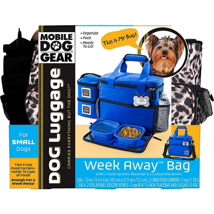 Сумка-переноска для собак Mobile Dog Gear з розкладними навушниками з силікону