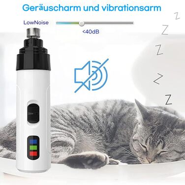 Шліфувальник для собачих кігтів, 2 шт. Стиль-2: безпечний, тихий, професійний