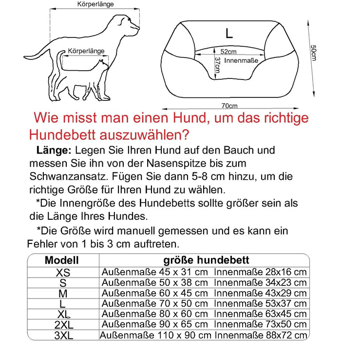 Крісло-ліжко для собак Flying Wings, м'яке та зручне, сіро-чорне (70x50 см)
