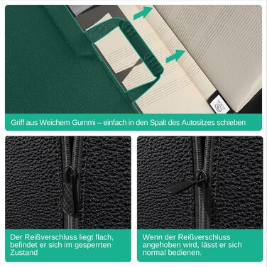 Водонепроникна автодека Dogat для собак з боковим захистом та оглядовим вікном, з кріпленням на ремінь безпеки, легко миється