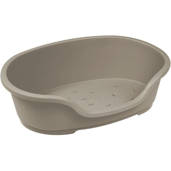 Корзина для домашніх тварин Karlie Domus L, 70x54x24 см, теплий сірий колір