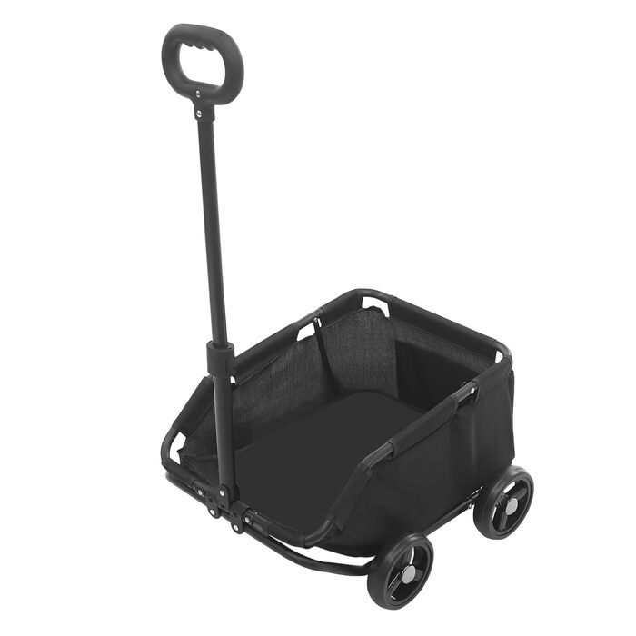 Візок для собак та котів, складаний, чорний, до 10 кг, 86 x 51 x 35 см