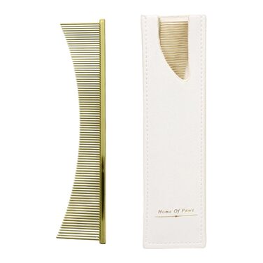 Гребінець для собак та котів | Щітка для грумінгу | Інструмент для видалення ковтунів | Догляд за шерстю | Для довгошерстих порід | Після купання (Золотий)