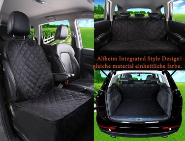 Чохол на автосидіння Alfheim для переднього сидіння – захисний, з антиковзною гумовою основою та регульованим ременем безпеки