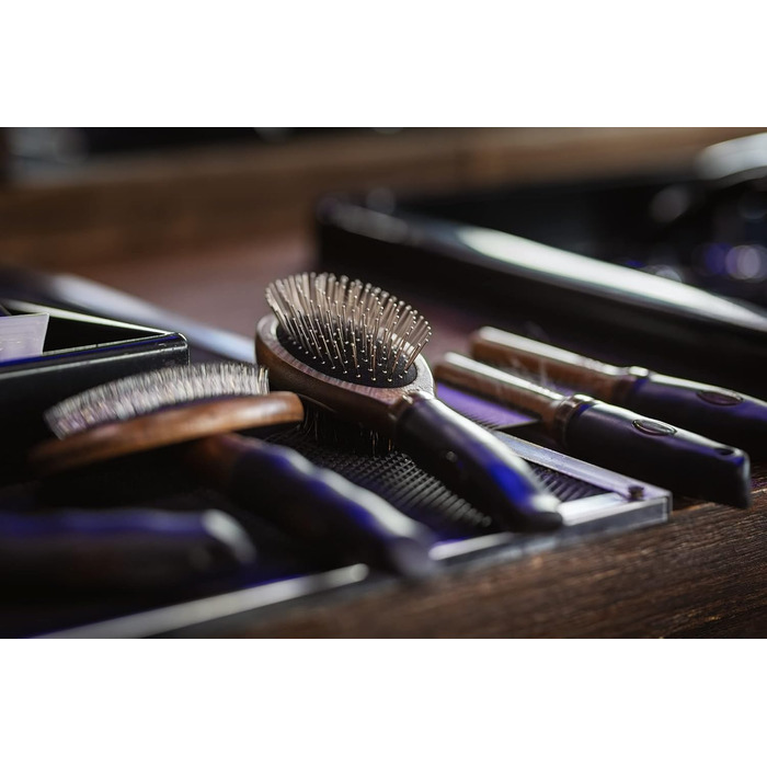 Кardер для собак Croci Barbershop: видаляє підшерсток, розплутує, з нержавіючою сталлю, для всіх типів шерсті