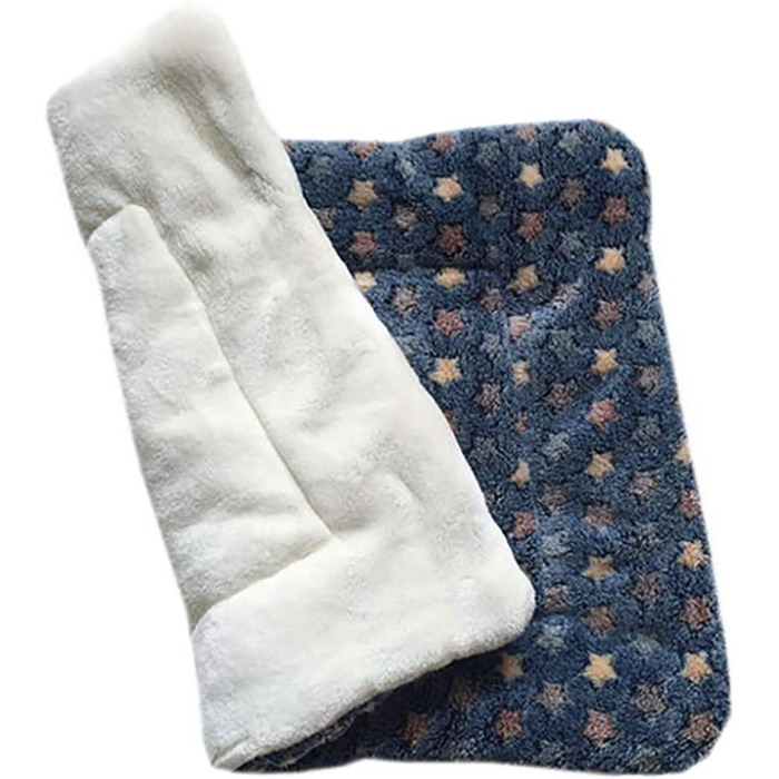 М'яка літня килимок для тварин, ковдра для собак та котів, 74x100 см, блакитний зі зірками