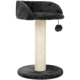 Драбина-подряпування для котів Zooplus Enio | компактна, з лежаком та іграшкою | висота 47 см