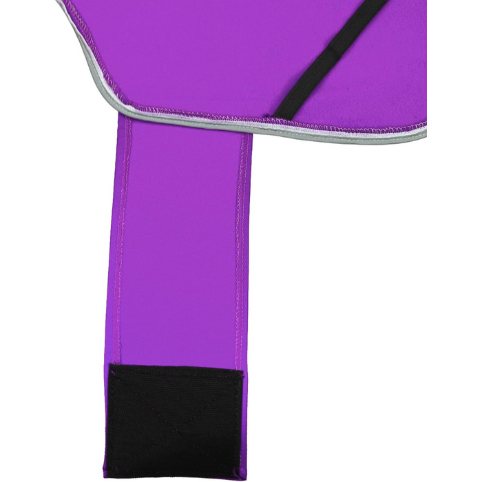 Водонепроникний жилет для собак Softshell з порталом для повідка та клямкою (S, фіолетовий)