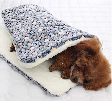 Килимок для собак та котів Ulalaza, зручний, м'який, нековзний, можна прати в машині