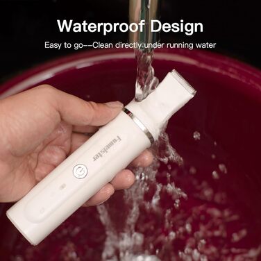 Бездротовий собачий триммер для грумінгу: тиха, водонепроникна модель для собак та котів, підходить для зони навколо лап та очей