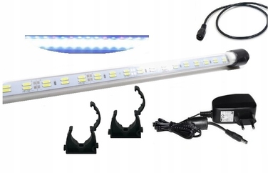 Подвійне трубчасте освітлення для акваріума 40 см, 7020 SMD