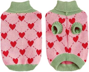 Теплий зимовий одяг для собак та котів (бавовна), рожевий