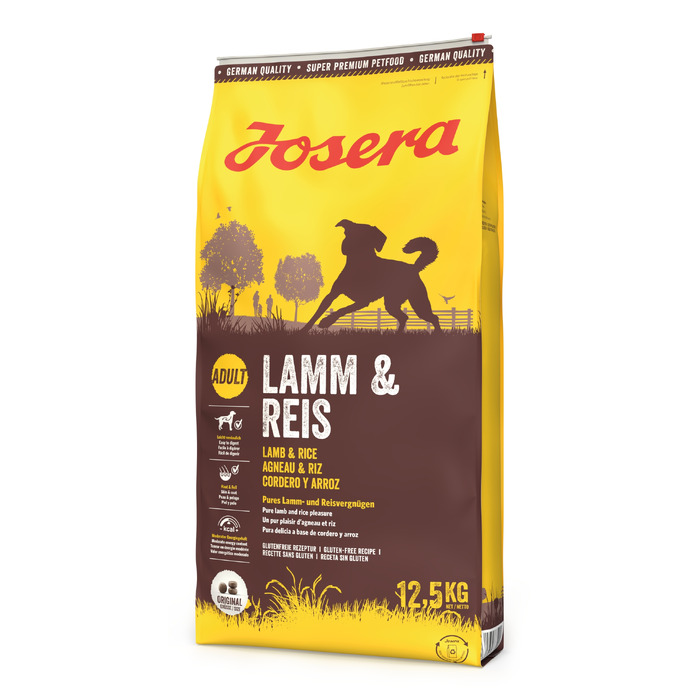 Сухий корм Josera з ягнятиною для собак з харчовою чутливістю, 12,5 кг
