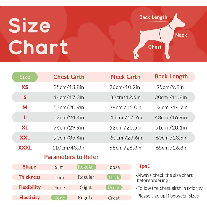 Водонепроникний зимовий теплий одяг для собак: куртка, жилет, пуховик, светр з кільцями D (червоний, 2XL) XXL Червоний