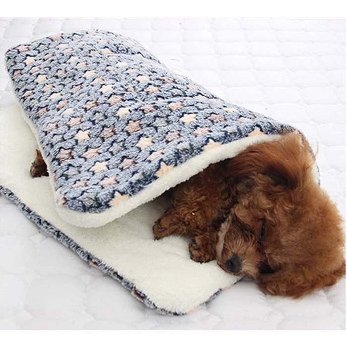 Килимок для собак та котів Ulalaza, зручний, м'який, нековзний, можна прати в машині