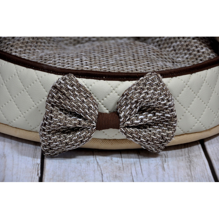 Ліжко-тунель для собак та котів SjestaPupila XXL (50x65 см), м'яка лежанка-будинчок