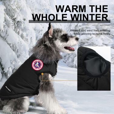 Зимовий одяг для собак PINA: тепла куртка, жилетка, вітронепроникний костюм. Червоний, чорний, S-XXL