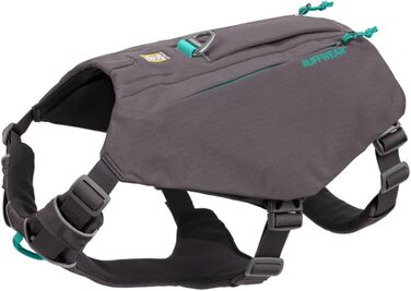 Шлейка для собак Ruffwear Switchbak з кишенями, середні породи, Granite Grey, Medium