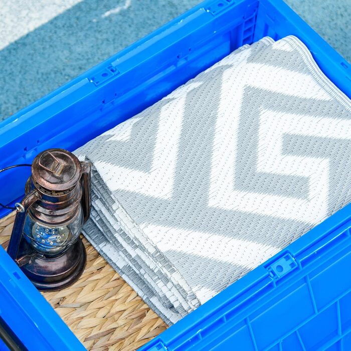 Причіп для велосипеда HOMCOM 65 л, блакитний, вантажопідйомність 40 кг