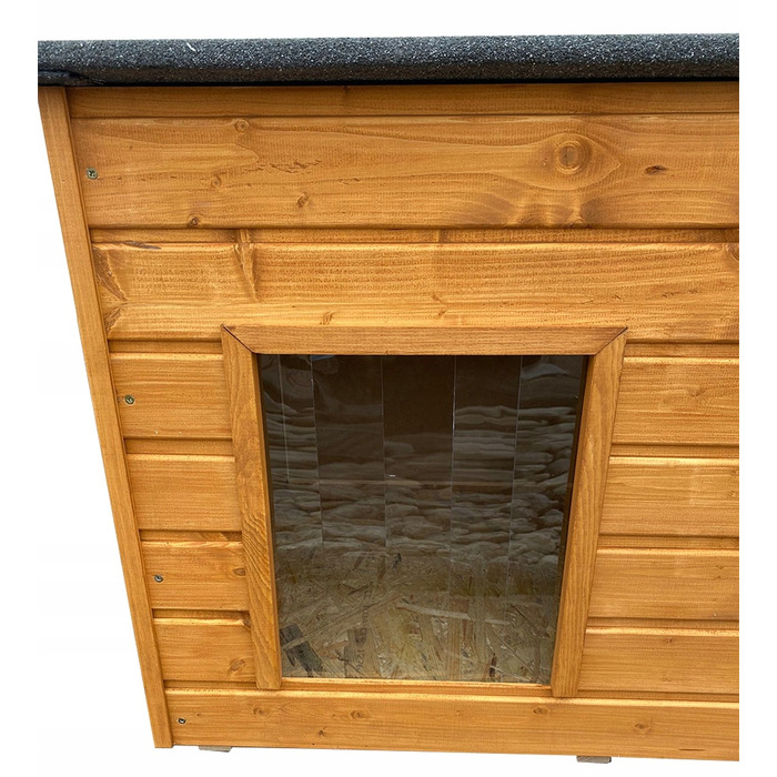 Буда для собак MebloStyl, дерево, зовнішні розміри: 96 x 90 x 67 см