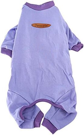 Піжама для собак великих порід: захист суглобів, анти-шерсть, фіолетовий колір